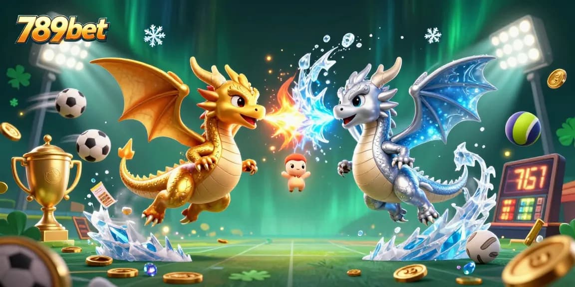 Experience thrilling gaming at 789bet with dynamic dragons and sports betting elements.
