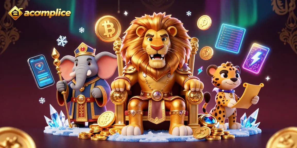 Join the accomplice in this vibrant 3D scene showcasing dynamic gambling elements for endless excitement.