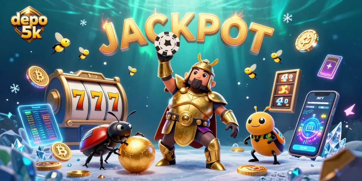 Menangkan jackpot di depo 5k dengan karakter menarik dan slot yang menggiurkan.