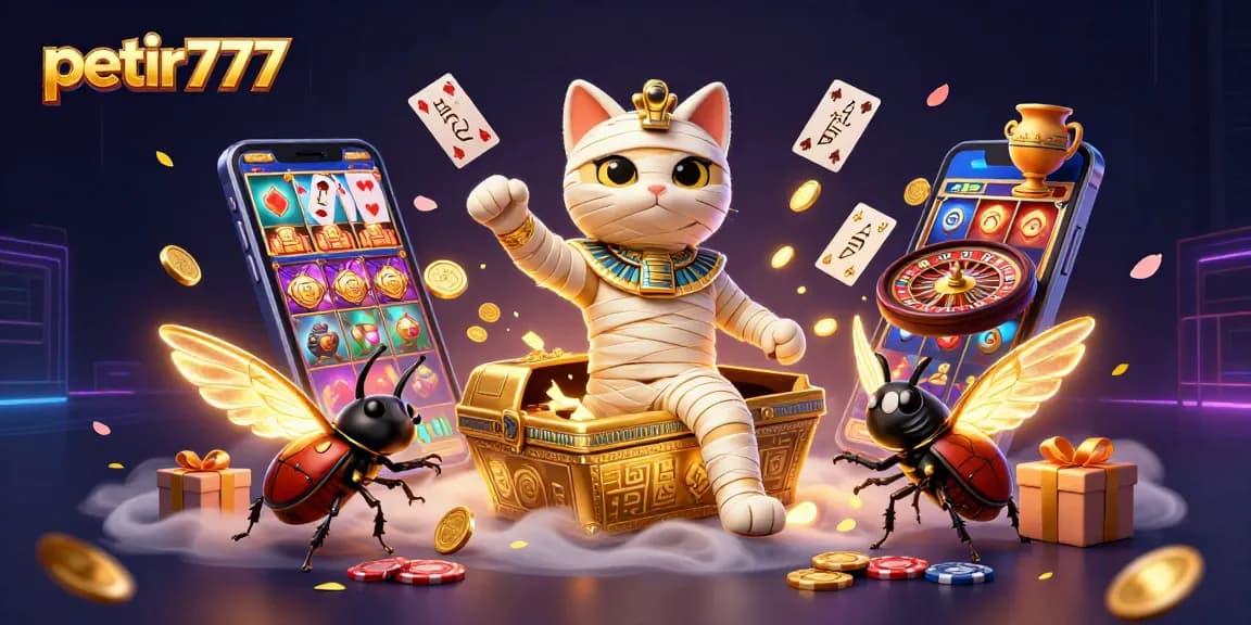 Engage in thrilling gameplay on petir777 with lively Egyptian themed elements and dynamic casino features.