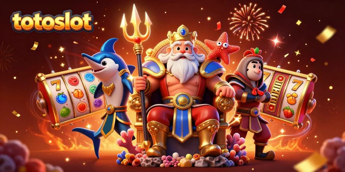 Experience the thrill of totoslot gaming with Neptune and vibrant slot action.