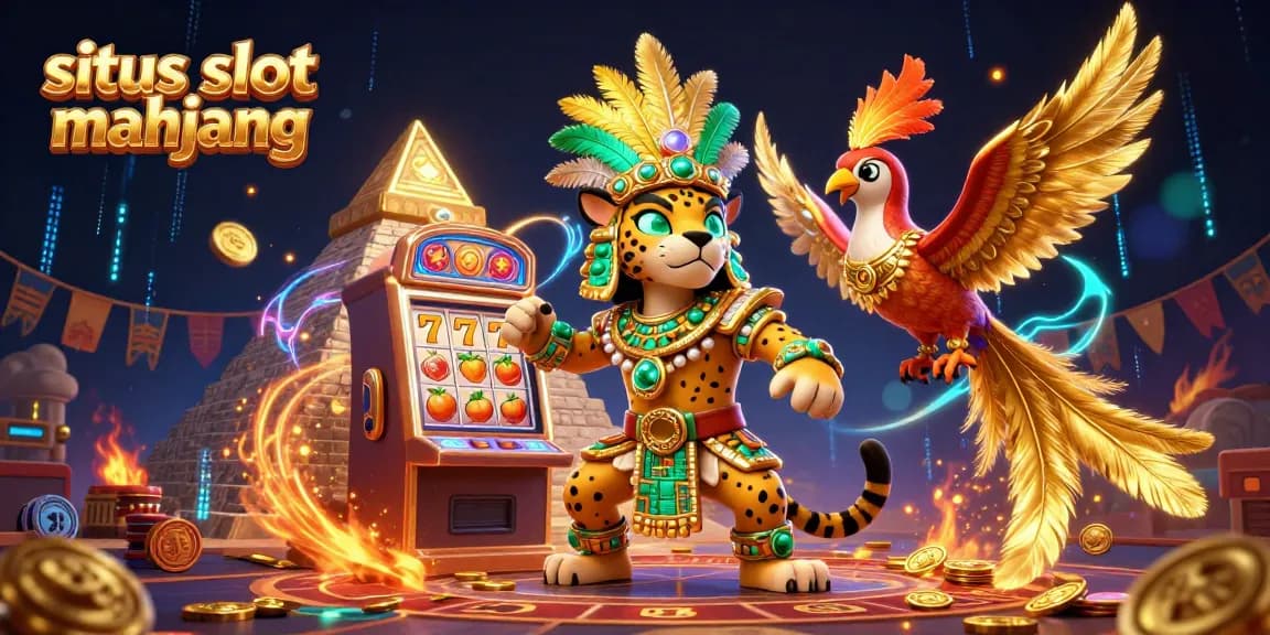 Engage with situs slot mahjong, where luck meets strategy in a dynamic casino scene rich with action.