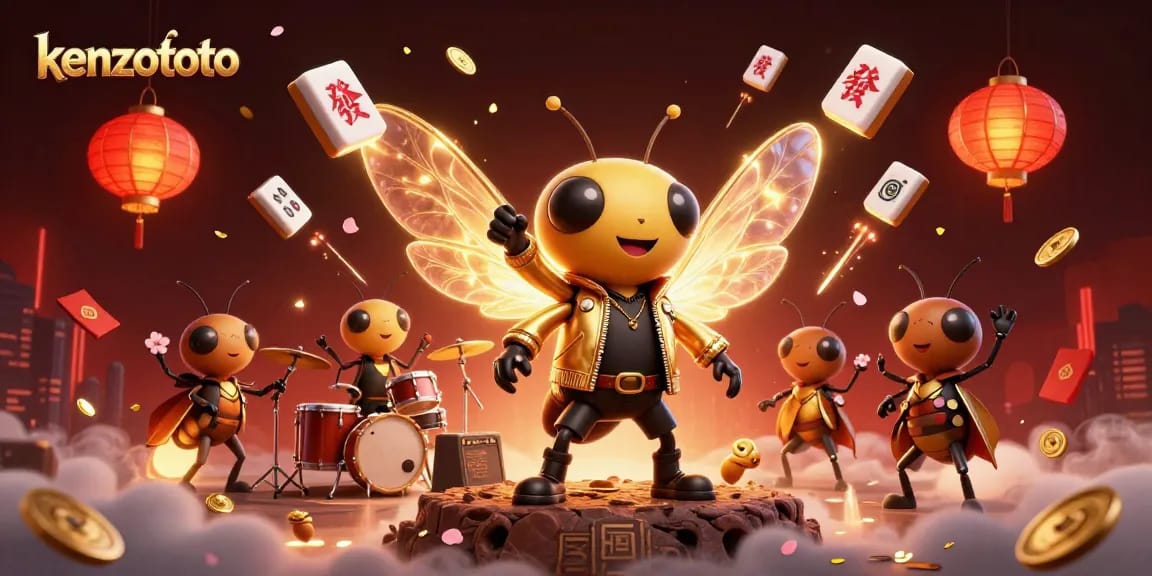 Engage with kenzototo's thrilling online play, featuring a vibrant 3D rock star scene.