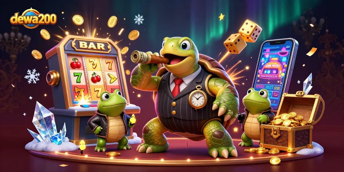 Hasil permainan memukau di dewa200 dengan karakter unik dan simbol jackpot