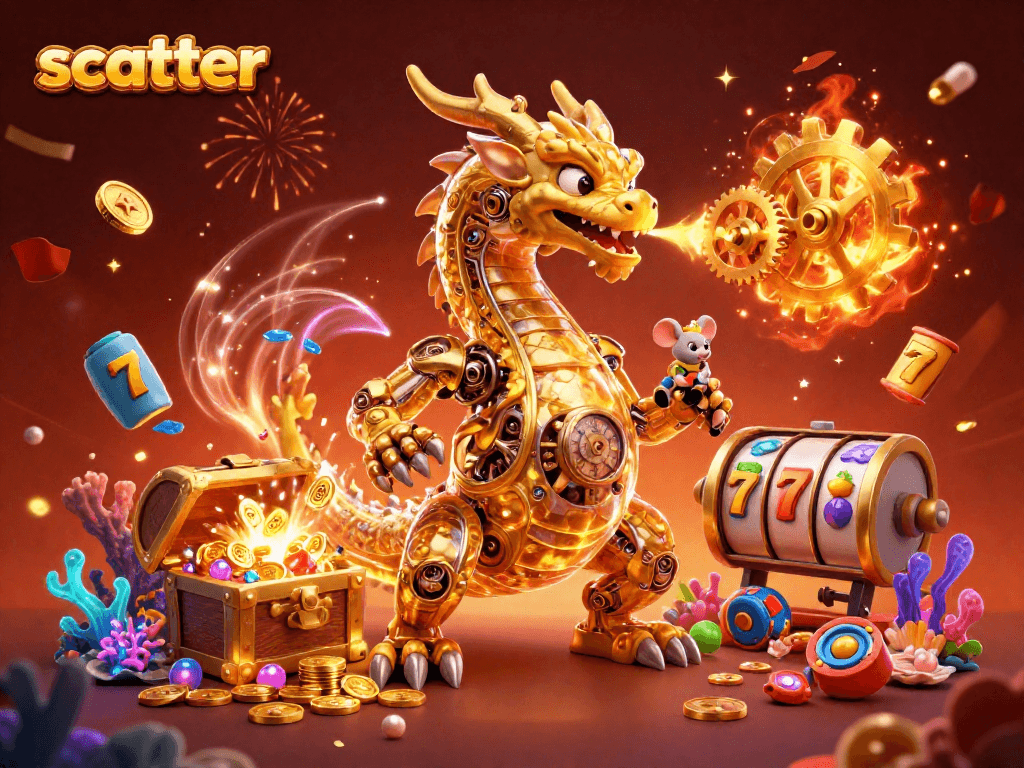 Win big with scatter bonuses in this immersive slot adventure featuring golden treasures.