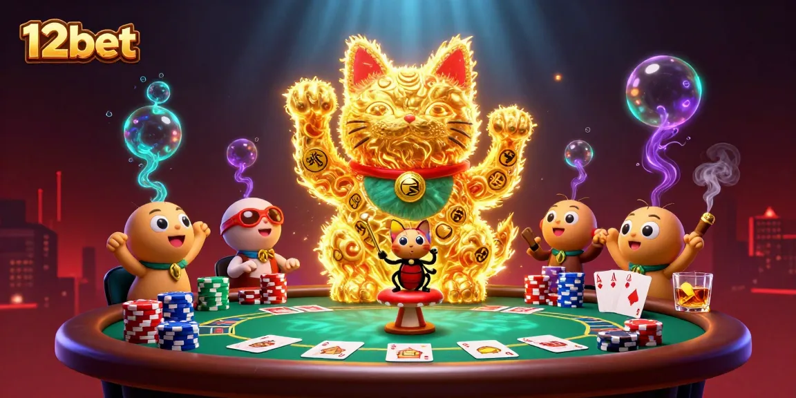 Người chơi cá cược tại 12bet trải nghiệm sòng bạc trực tuyến hấp dẫn.