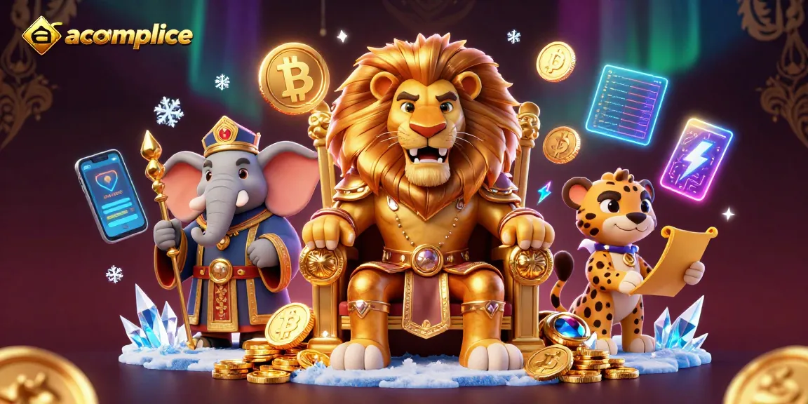 Join the accomplice in this vibrant 3D scene showcasing dynamic gambling elements for endless excitement.
