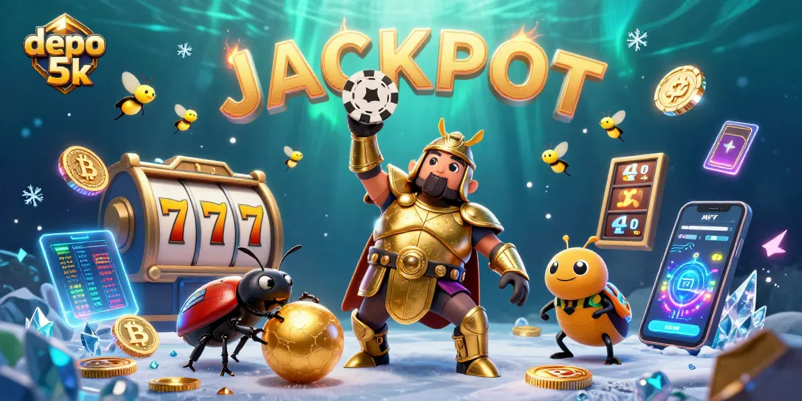 Menangkan jackpot di depo 5k dengan karakter menarik dan slot yang menggiurkan.