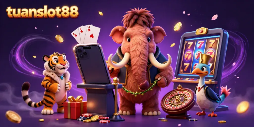 Gamer beraksi dan meraih jackpot di tuanslot88 dengan gambar slot yang penuh warna.