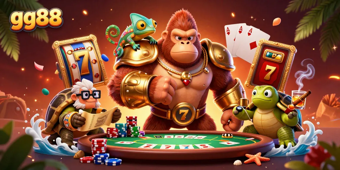 Engage with gg88’s vibrant gaming scene, featuring dynamic characters and thrilling gambling elements.