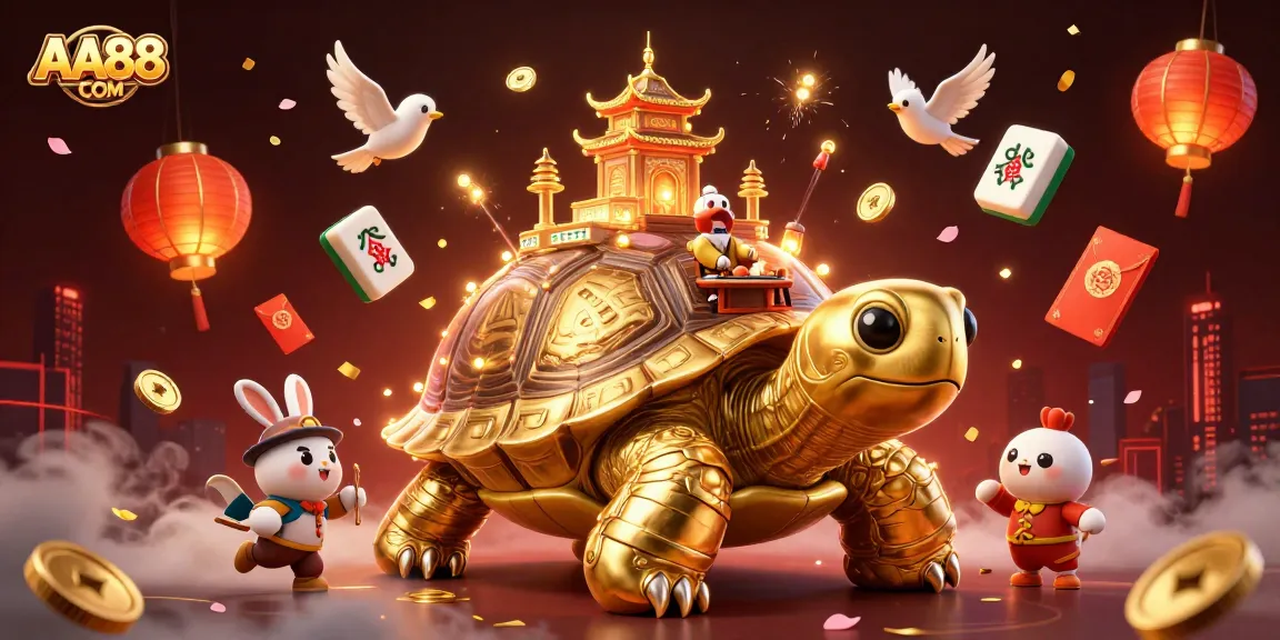 Experience thrilling gameplay at AA88 COM with vibrant casino elements and exciting characters!