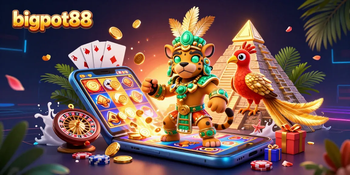 Experience the thrill of bigpot88 with vibrant slot games, stunning visuals, and dynamic casino elements.