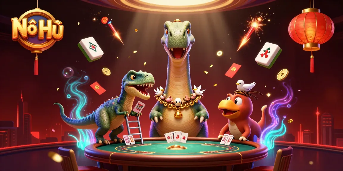 Nổ Hũ jackpot spins reveal unique casino thrills through playful 3D characters and vibrant game elements.