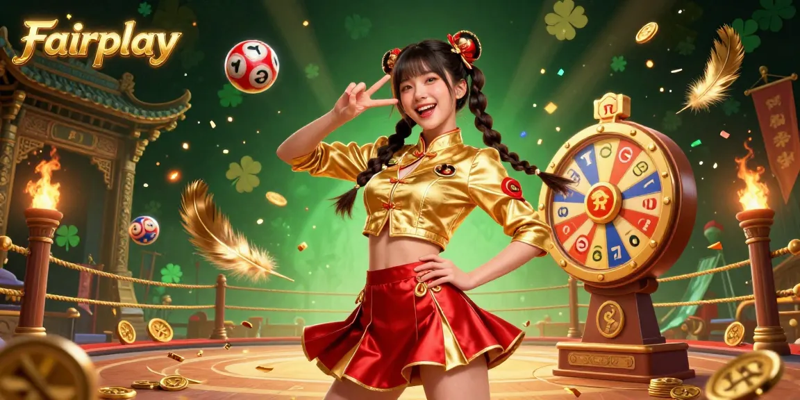 Engage with Fairplay's thrilling casino world through vibrant lottery gameplay and exciting elements.