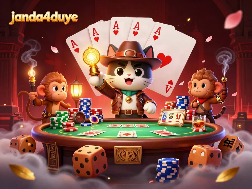 Janda4duye menawarkan pengalaman bermain kasino online yang seru dengan permainan populer yang menghadirkan kesenangan maksimal.