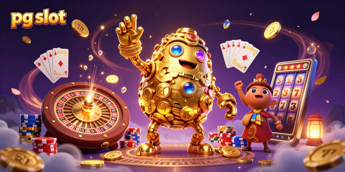 Engage with the pg slot experience featuring dynamic golden golem and casino elements.