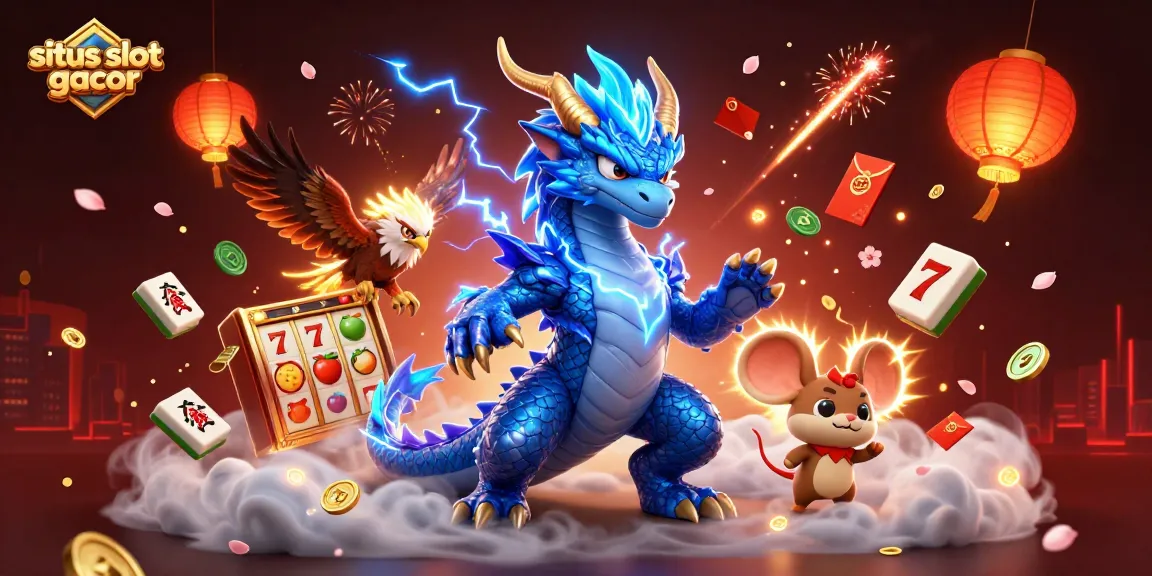 Experience the excitement of situs slot gacor with dynamic slot reels and characters in vivid 3D.