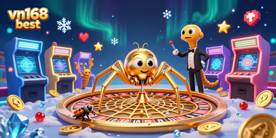 Experience thrilling bets with vn168 best on a dynamic roulette wheel web spun by golden characters.