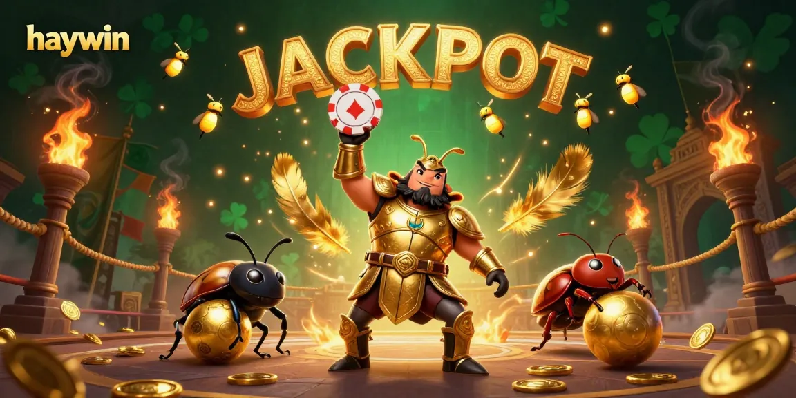 Experience the thrilling moments at Haywin, where players lift poker chips and seize jackpots.