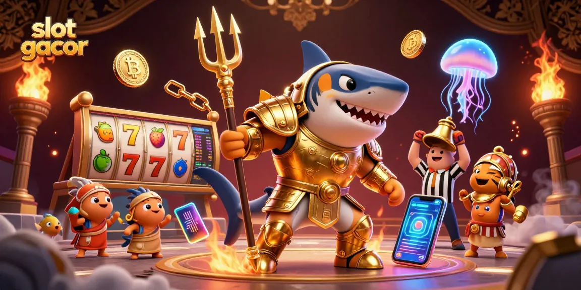 Spin the reels of slot gacor in an immersive underwater colosseum with dynamic gaming elements.