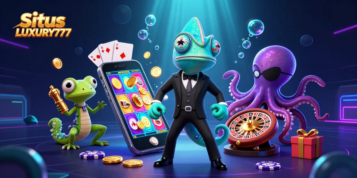 Situs LUXURY777 menjadikan pengalaman bermain lebih menarik dengan ilustrasi kasino yang penuh warna