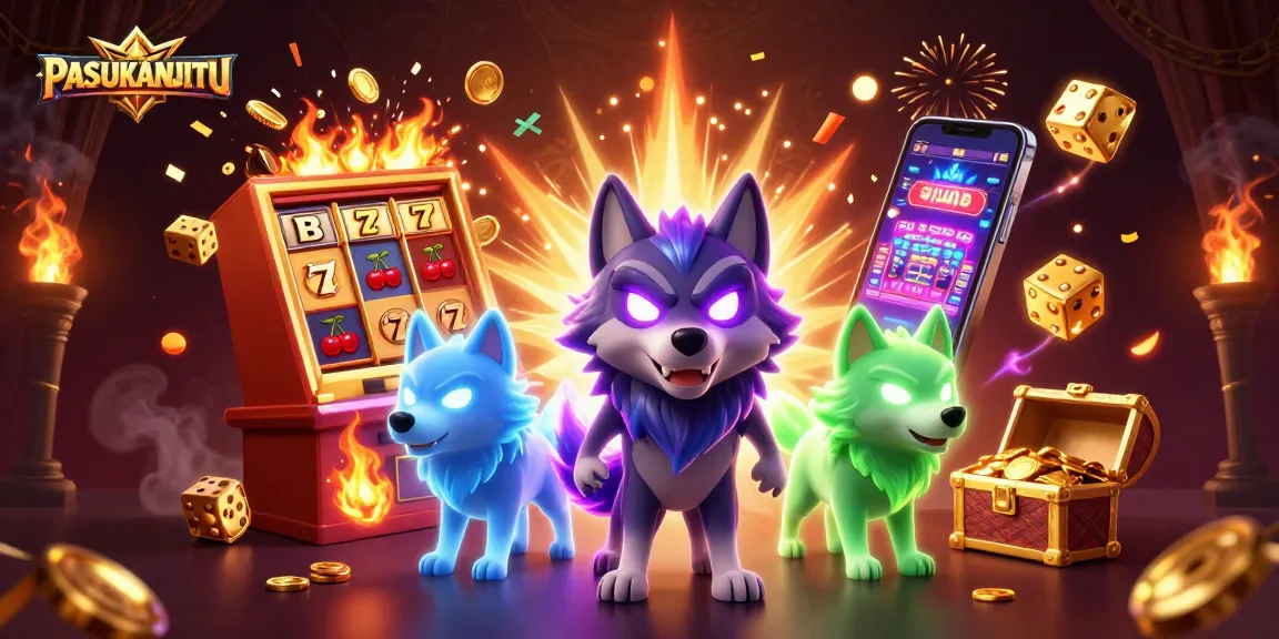 Engage in thrilling gameplay on PASUKANJITU with an exciting slot jackpot scene.
