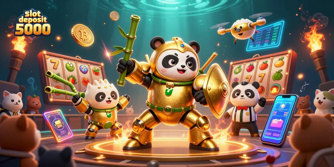 Bermain slot deposit 5000 dengan peluang Jackpot tinggi di arena penuh kemeriahan.