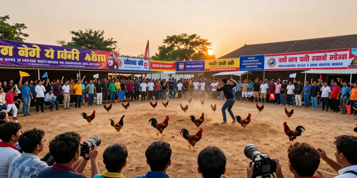 Cổng game GA65 mang đến trận đấu đá gà kịch tính thu hút người xem.