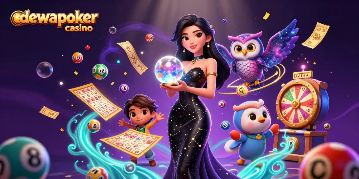 Engage in winning strategies at dewapoker casino with vibrant gaming elements and mystical themes.