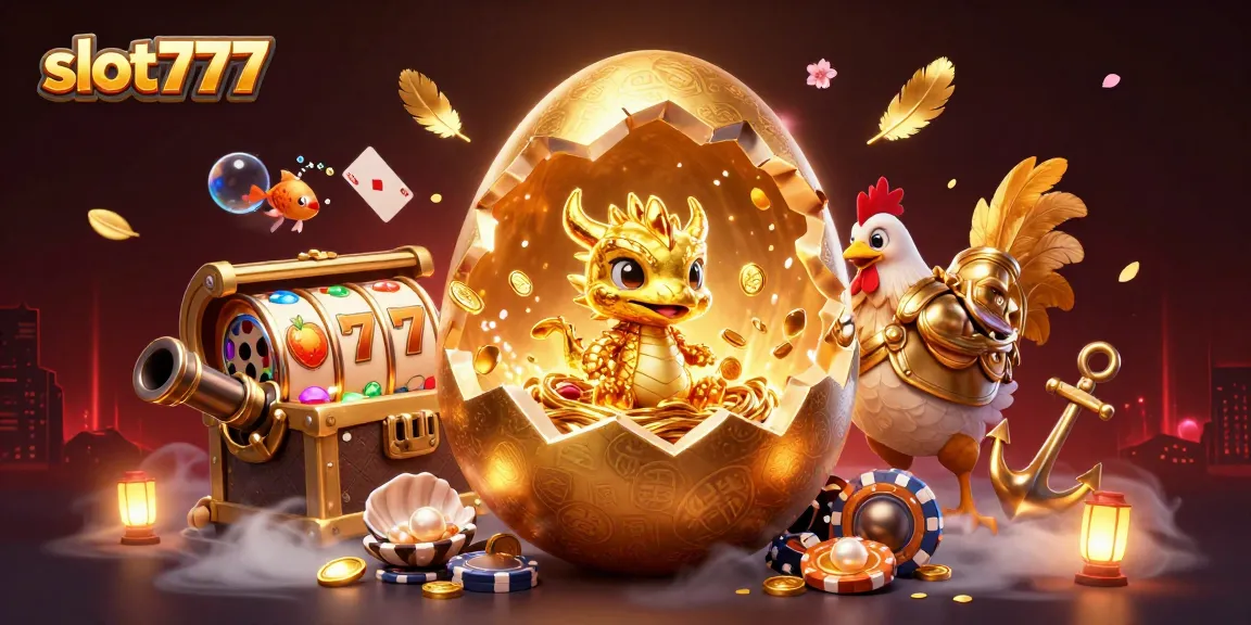 Experience thrilling gameplay with slot777, featuring a golden dragon amidst poker chips and radiant symbols.