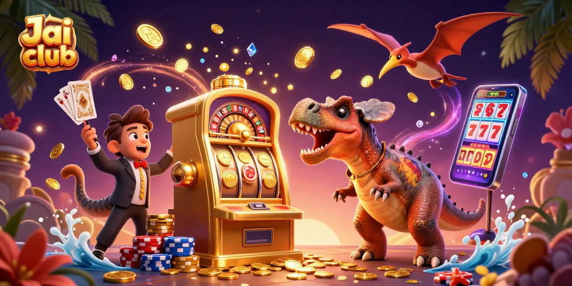 Engage with Jai club's exciting lottery games and jackpot wins in this dynamic scene.