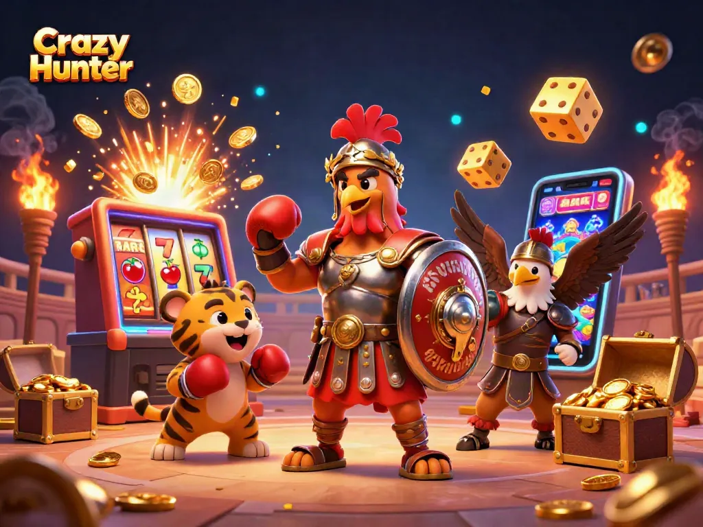 การเล่น Crazy Hunter กับเกมสล็อตออนไลน์ที่เต็มไปด้วยความตื่นเต้นและรางวัลใหญ่