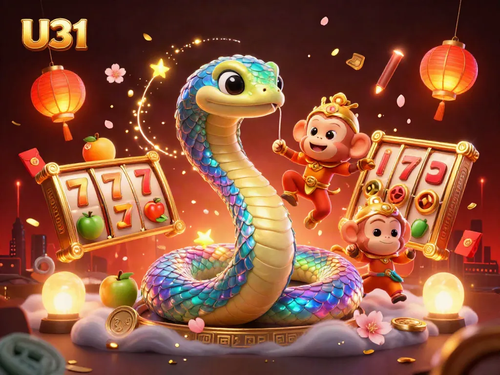 Experience the thrill of U31 casino with vibrant visuals, dynamic slot elements, and an engaging atmosphere.