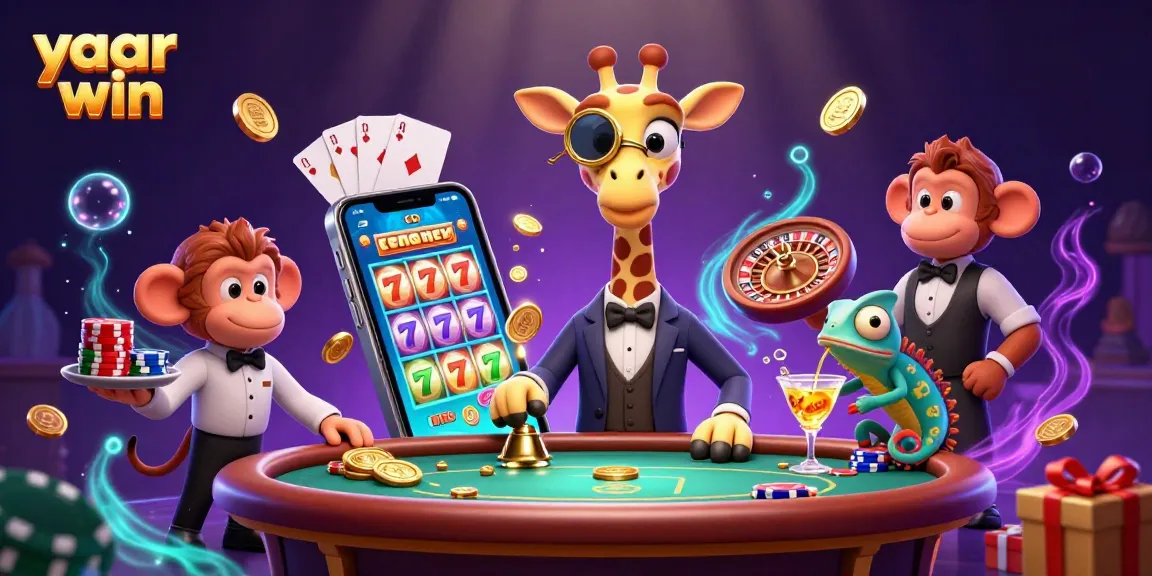 Experience yaar win at a luxurious VIP poker scene with a high-roller giraffe and gaming excitement!