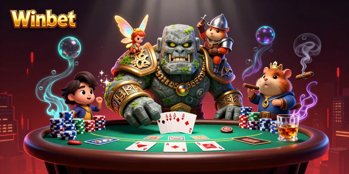 Engage with captivating Winbet scenes filled with magic and vibrant casino action.
