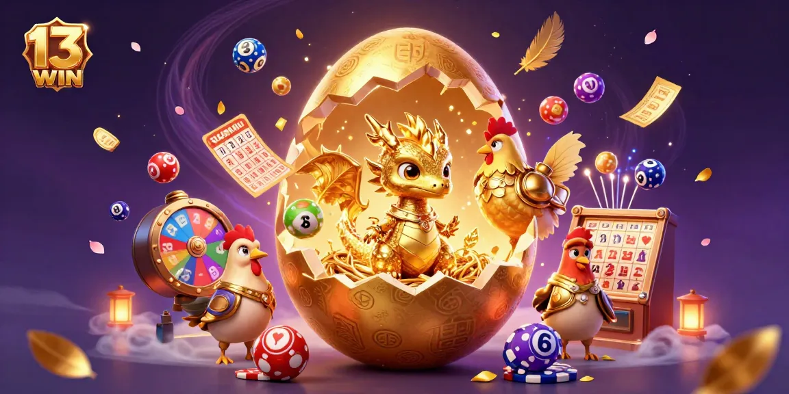Win big with 13WIN! Discover golden treasures and vibrant game elements in the online casino.