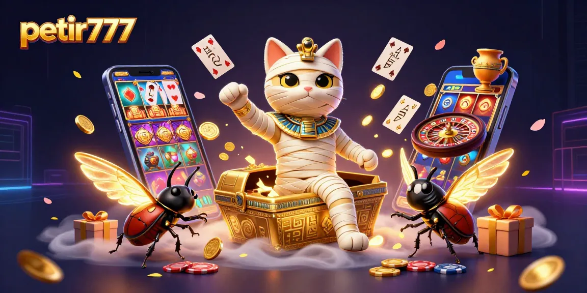 Engage in thrilling gameplay on petir777 with lively Egyptian themed elements and dynamic casino features.