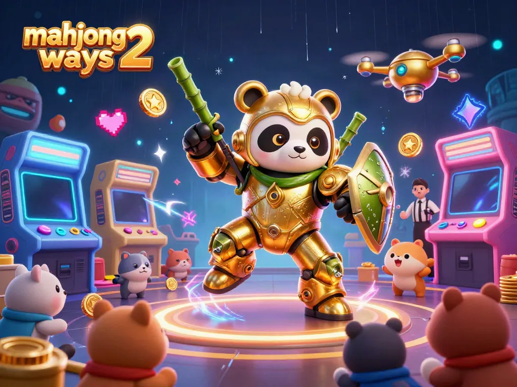 Engage in action-packed gameplay with Mahjong Ways 2 featuring dynamic characters and vibrant casino elements.