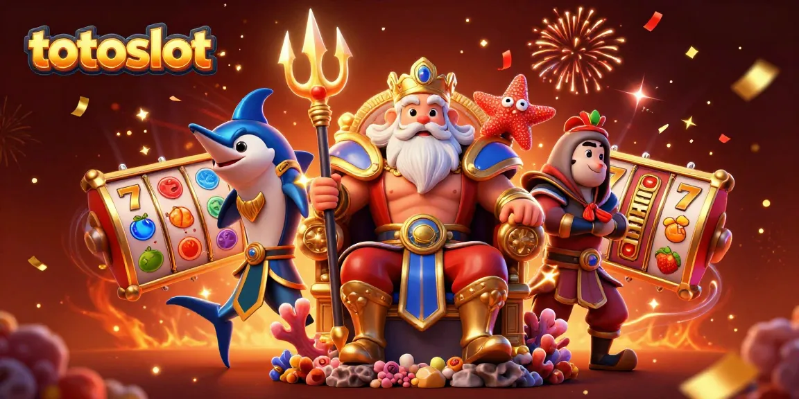 Experience the thrill of totoslot gaming with Neptune and vibrant slot action.