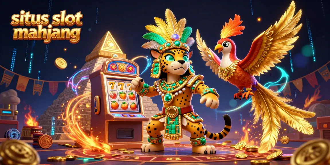 Engage with situs slot mahjong, where luck meets strategy in a dynamic casino scene rich with action.