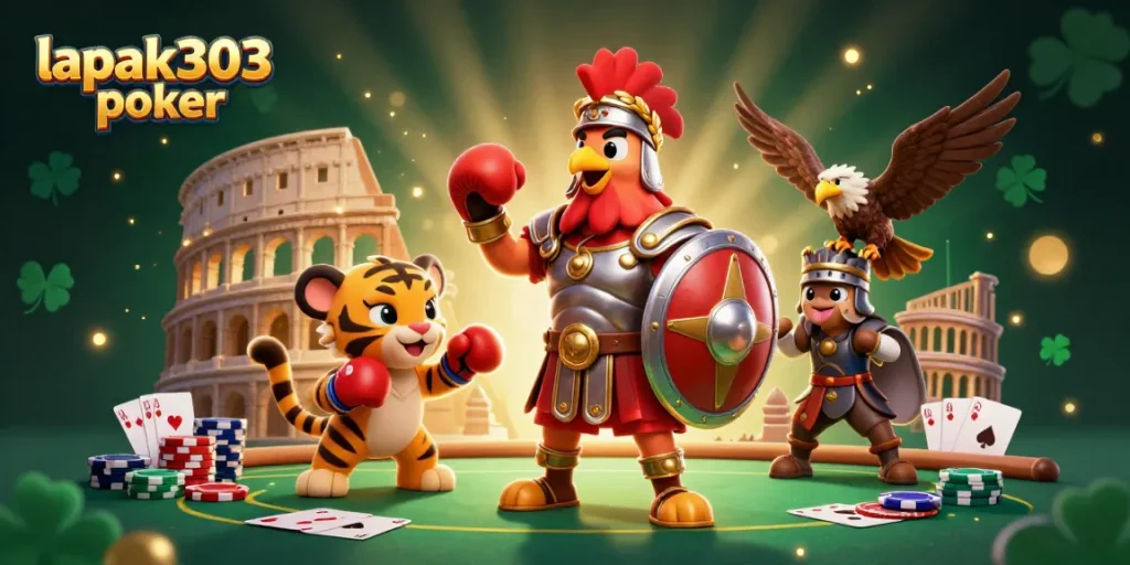Gambarlah aksi bertaruh poker di lapak303 poker dengan keberuntungan dan strategi yang tepat