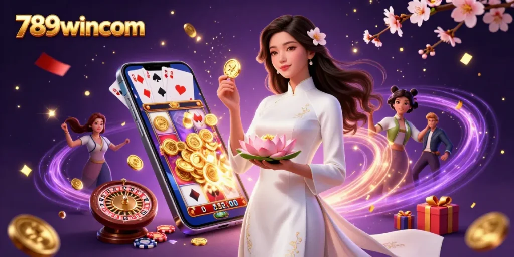 Experience dynamic gameplay at 789wincom with immersive casino elements and vibrant characters.