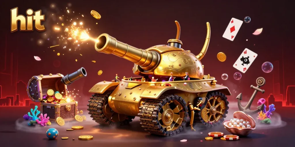 Engage with hit gaming excitement featuring a golden beetle tank casino and underwater treasures.